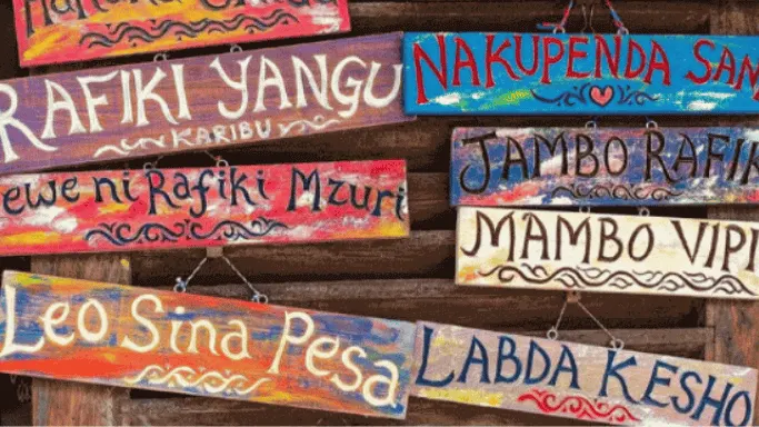 Blog Learn Swahili language with locals -Tanzania.